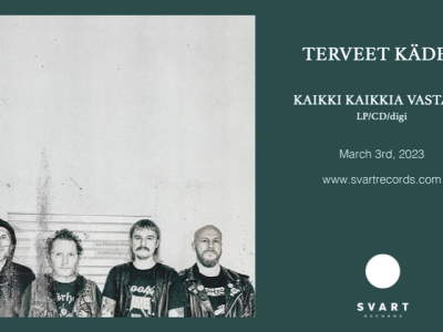 Anticipo del nuevo disco de Terveet Kädet